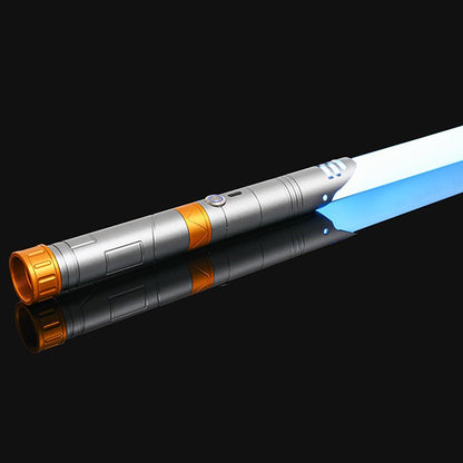 Luke RGB 16 Color Variable Metal Handle Lightsaber With Hitting Sound Effect FX Duel Lightsaber Metal Aluminum Handle Lightsaber