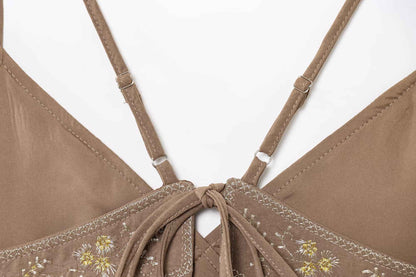 HH Women New Fashion Solid Belt Wrinkles Decorate Casual Loose Trousers Female Chic Zipper Side Pocket Slim Wide Leg Pants