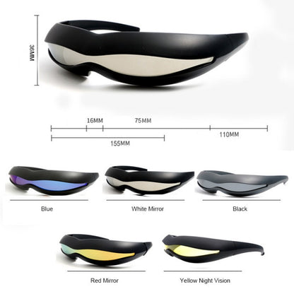 Polarized Futuristic X-Men Cyclops Cosplay Sunglasses Men Halloween Memory Material Special Cool Party Glasses Festival Gift