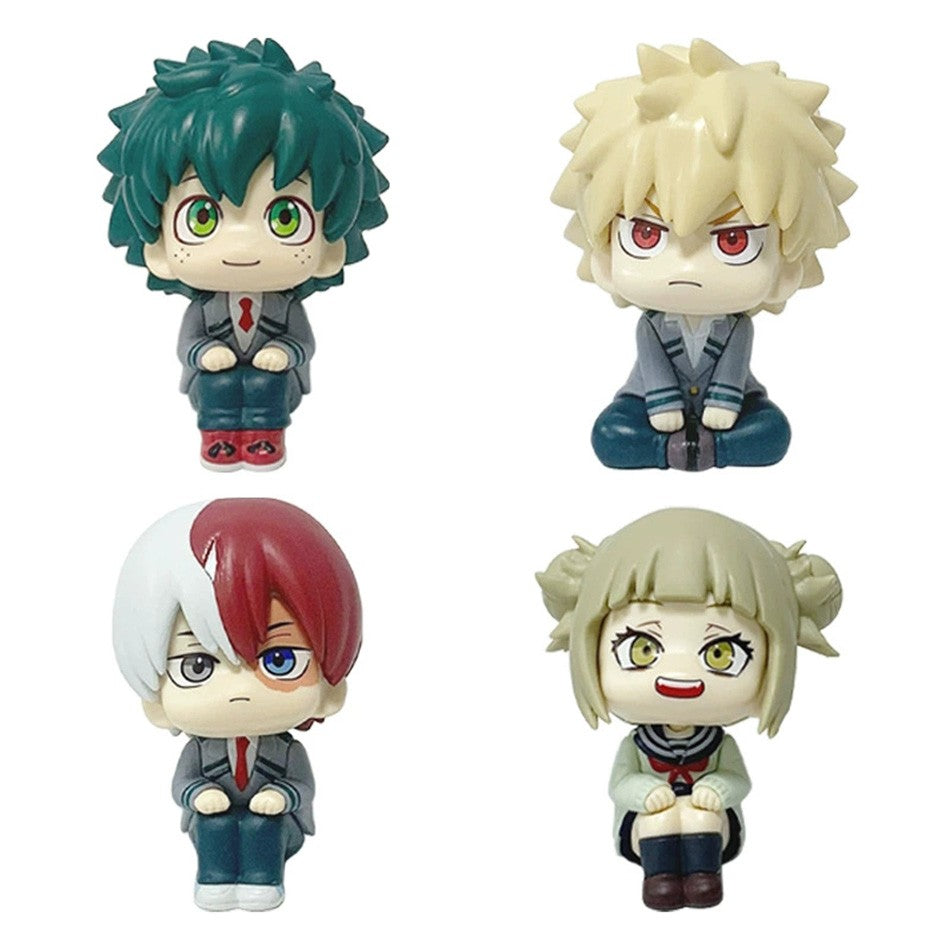 Em Estoque Novo Anime My Hero Academia Midoriya Izuku Bakugou Katsuki Ochaco Uraraka Bonecos de Anime Brinquedos para Crianças Presente de Natal