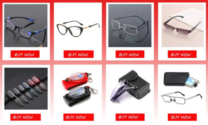 Ultralight TR90 Memory Titanium Rimless Reading Glasses Men&Women Presbyopic Eyeglasses +1.0 +1.5 +2.0 to+3.5 +4.0