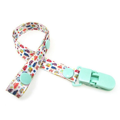 1pc Baby Pacifier Clip Chain: Soft material with cute design, secure clip prevents loss, guards baby's happy moments