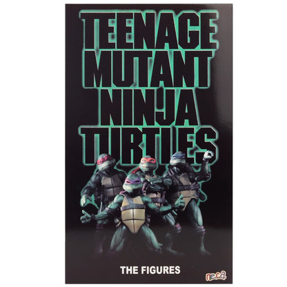 NECA 4 peças Boneco de Ação Tartarugas Ninja TMNT Edição Móvel Filmes Modelo Tartaruga Ninja Anime Infantil Para Presente de Boneca Brinquedo