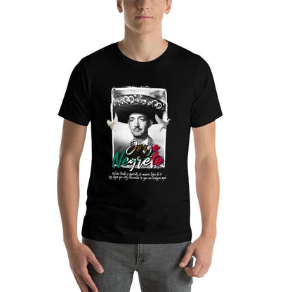 black t-shirt Querido man t Jorge shirt Negrete y package plain T-Shirt Lindo tshirt T-Shirt man for graphic cotton Mexico