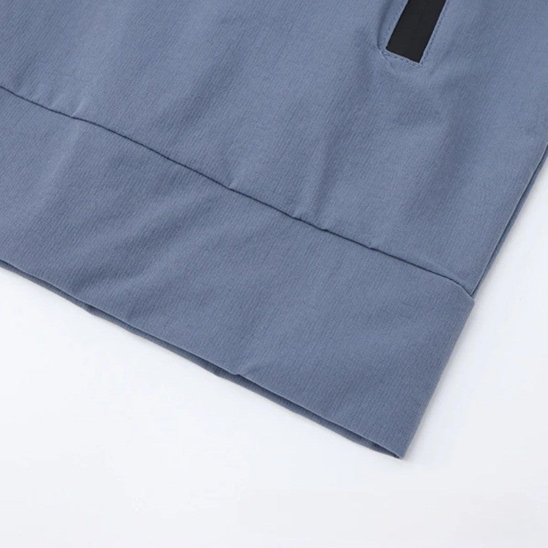 Autumn/Winter Men's Outdoor Running Fitness Morning Jogging Sports Quick-Dry Windproof Cycling Training Jacket and Tracksuit