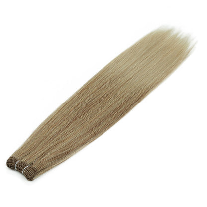 Alibaby Extensões de Cabelo Liso Ombré Tecelagem 26 Polegadas Cabelo Sintético Liso Longo Pacotes Cheios até as Pontas 150g