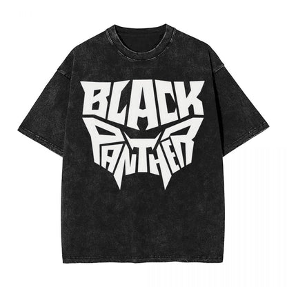 Men's Frgrt T Shirt Black Panther 100% Cotton Clothing Humorous Short Sleeve Crew Neck Tee Shirt 6XL T-Shirts