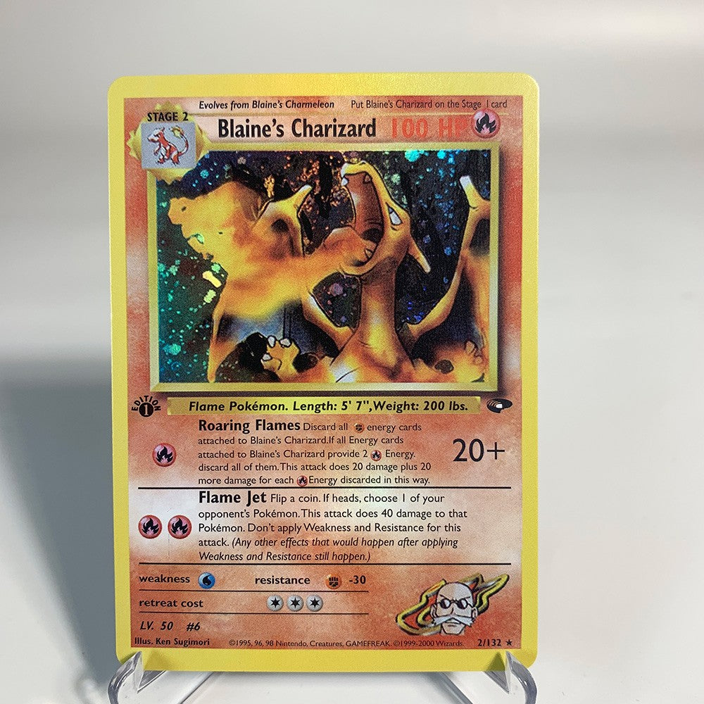 Cards Pokémon Charizard Charizard Brilhante Charizard Holográfico Charizard Ex GX VMX Hobbies Coleção Rara Cartas de Batalha Brinquedos Presentes