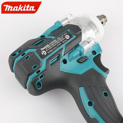 Makita DTW285 Chave de Impacto Elétrica 520N.M Chave sem Escova Ferramenta sem Fio Ferramentas Elétricas Recarregáveis para Bateria Makita 18V