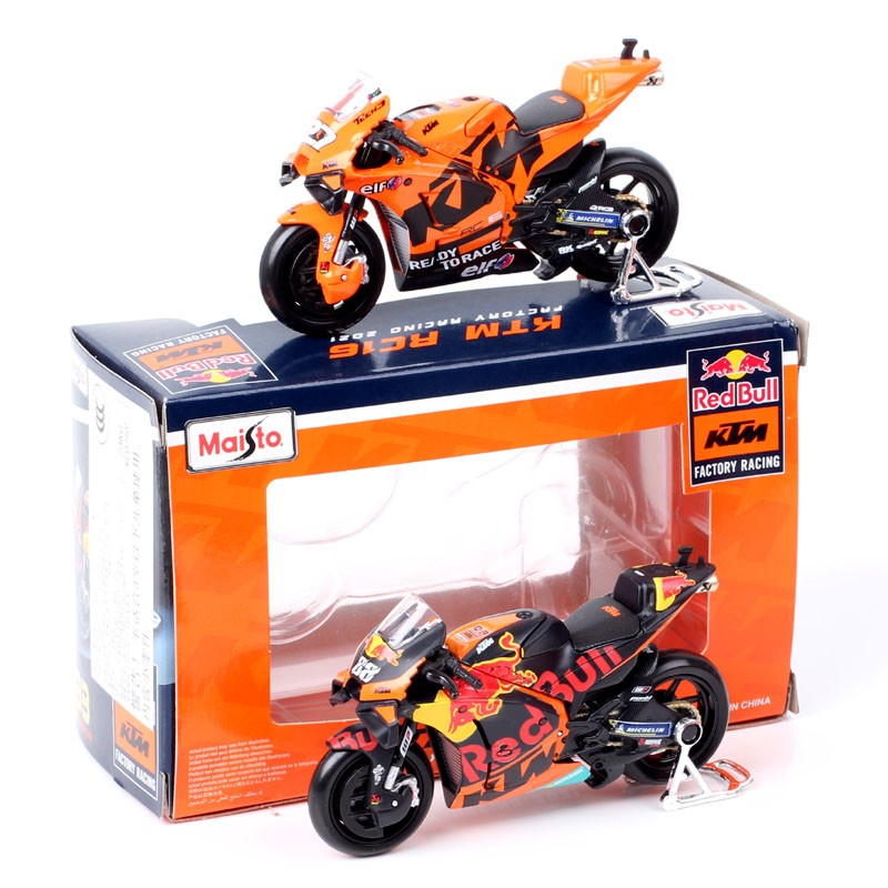 1/18 Maisto KTM RC16 Redbull Ducati GP21 GP22 GP23 GASGAS Honda RC213V Repsol Yamaha YZR-M1GP Moto Modelo de Corrida