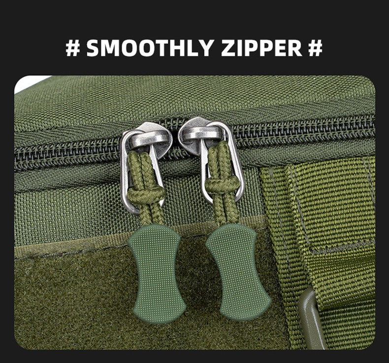 Mochila Tática de Pesca com Porta-Varas, Bolsa para Apetrechos de Pesca, Armazenamento de Equipamentos de Pesca, Sistema Molle, para Acampamento, Caminhada, Bolsa Multifuncional para Exteriores