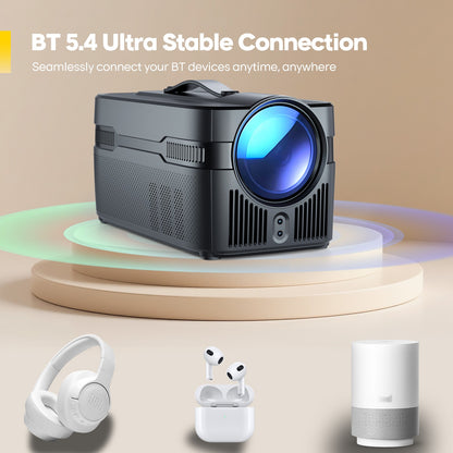 Magcubic Auto Focus HY450C Ultra Short Throw Projector With Auto Offset 1080P 8K HD 900 ANSI WiFi6 BT5.4 Allwinner H716 Voice