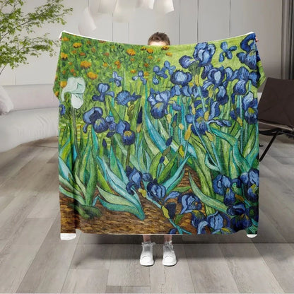 Cow pattern Blanket Flannel Blanke Bed Sofa Travel Camping Super Soft Cozy Plush Blanket Cheetah Print Blanket for All Seasons