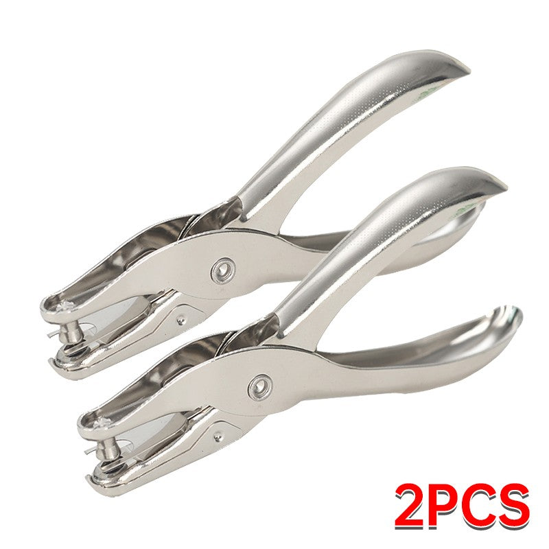 Single Hole Puncher Capacity 6mm Diameter Hole Puncher Hand Paper Cutter Paper for Scrapbooking Tool Home Office School Supplies