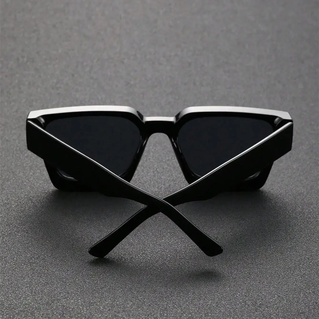 Retro Black Millionaire Shades Luxury Sunglasses 2025 For Men Designer Famous Brand Square Sun Glasses Man Women Sunglass