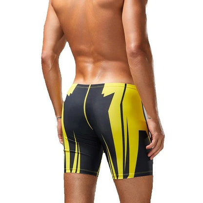 SEOBEAN Men's Low-Waist Boxer Shorts Swimming Trunks Hot Spring Pants Men's Swimsuit Comfortable Briefs Water Sports Gear