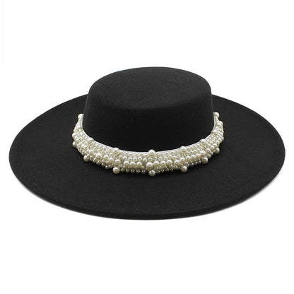 Bowler hat Women's cap hats for men fedoras fashion 2023 fedoras felt panama chapel beach elegant Wedding picture hat fascinator