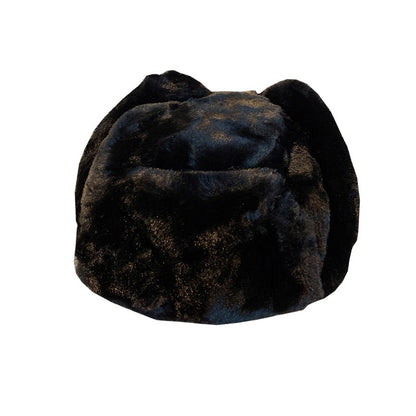 Gorros Femininos de Inverno Quentes e Grossos Estilo Russo, Moda Coreana Ushanka, Chapéu de Aviador com Protetor de Orelha, Chapéu Bomber Feminino Ajustável, Tendência
