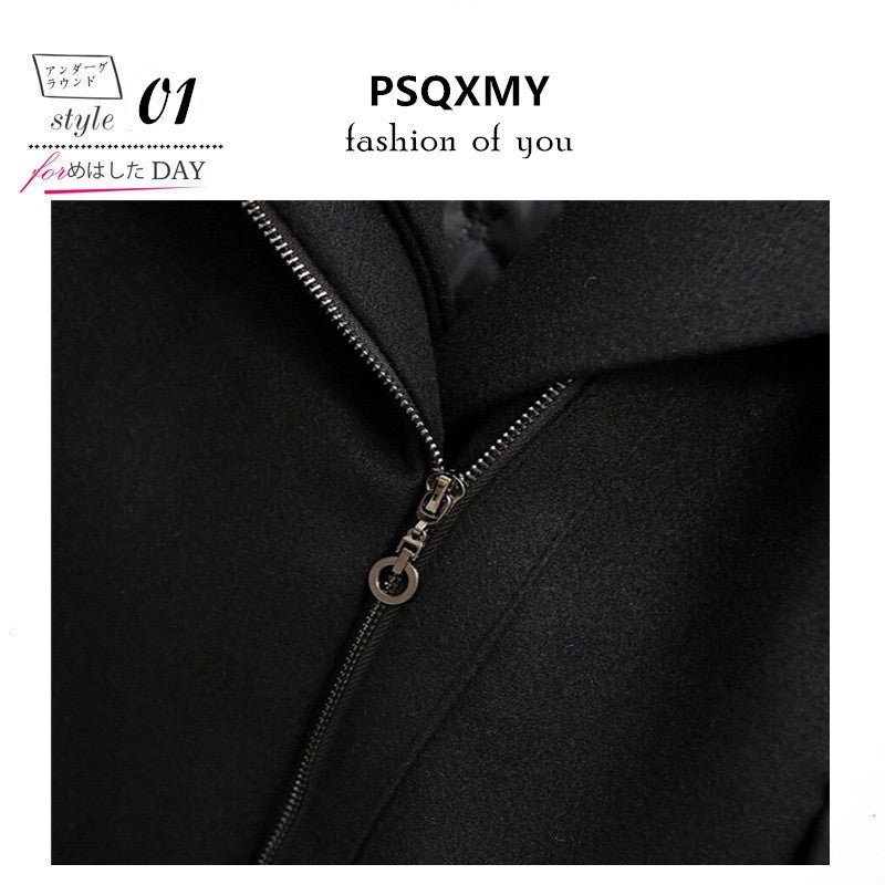 2024 New Winter Fur Collars Cashmere Coat Long With Thick Wool Cloth Coat Of Cultivate One'S Morality Women Clothing Plus Size