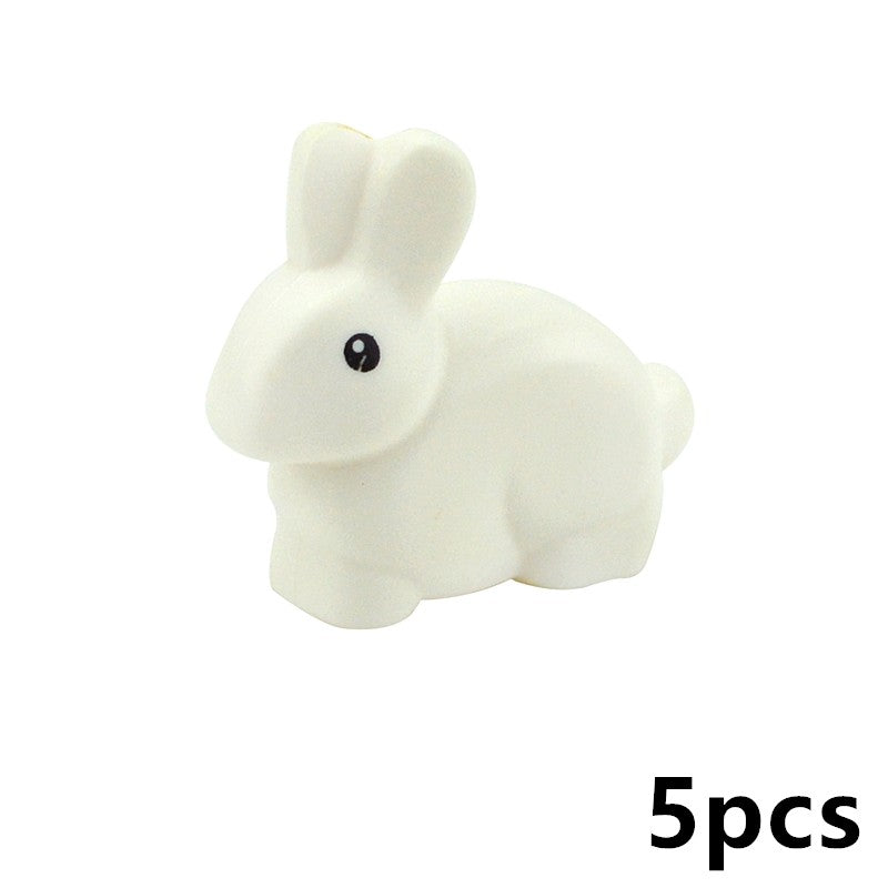 Creative DIY Model cute little Animal MOC Brick Building Blocks Pet Zoo Dog Duck Tortoise Penguin Cat Pig Bird Rabbit Toys