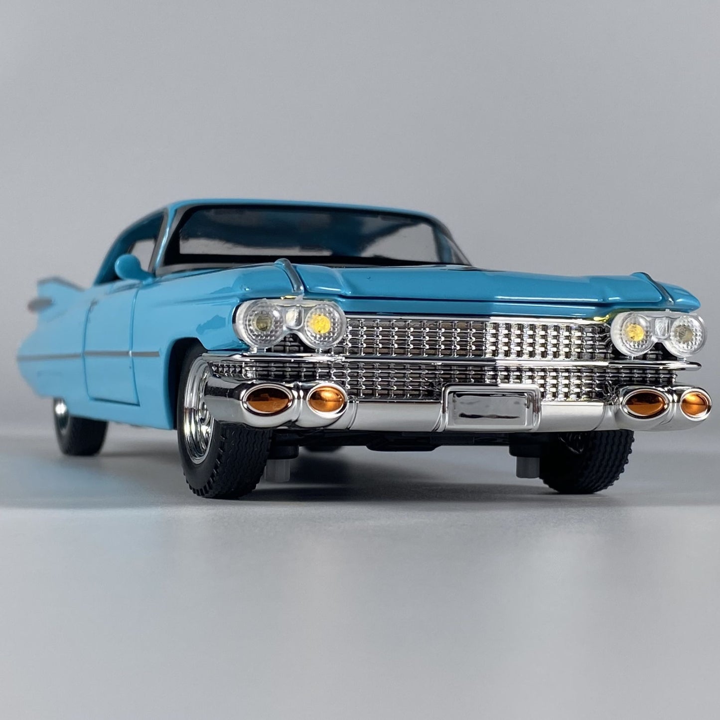 1:24 Cadillac Eldorado Biarritz 1959 Série 62 Liga Diecast Modelo Miniatura Voiture Decoração de Casa Presentes de Natal Para Crianças