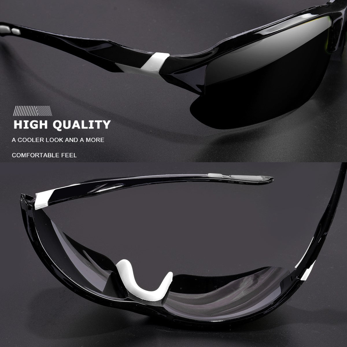 2pcs/4pcs TAC Lens AWGSEE Polarized Sports for Men, PC Frame, Multi-Color Coating, for Fishing, Running, Daily Casual Wear