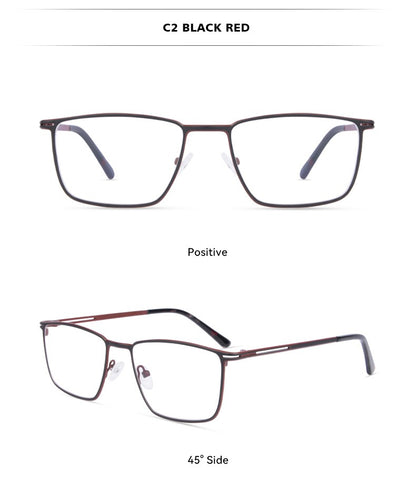 Óculos de Leitura KANSEPT Plus para Homens Lente de Vidro Transparente Óculos de Grau Feminino Lentes de Miopia Armações de Óculos
