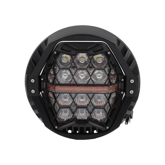 For Harley Davidson Dyna Switchback Motorcycle 7 Inch Led Headlight High/Low Beam Headlamp Daytime Running Lights Replacement