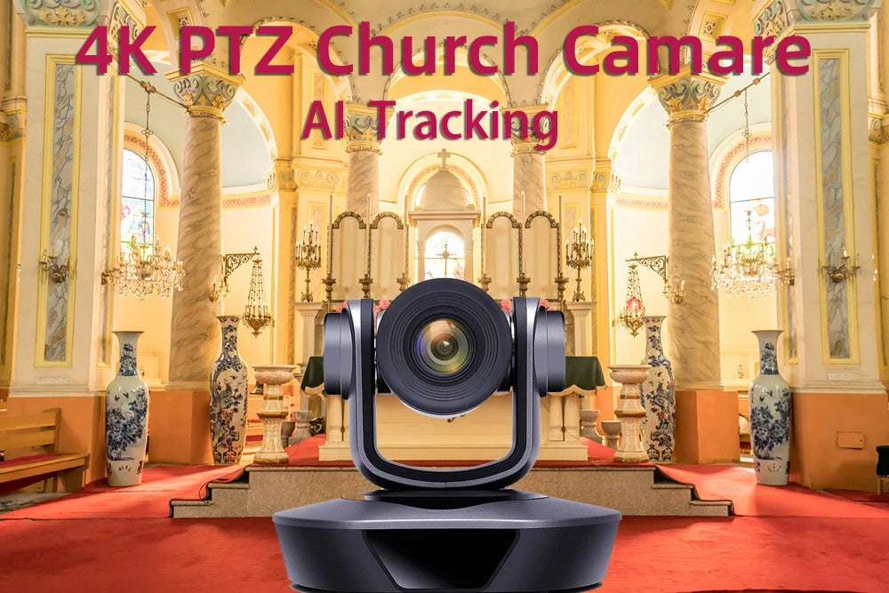 Video Conference Camera Kit 4K PTZ Camera 20X Zoom NDI SDI HDMI IP USB Church live broadcast NDI PTZ camera Controller 1-8pcs