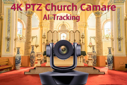 Video Conference Camera Kit 4K PTZ Camera 20X Zoom NDI SDI HDMI IP USB Church live broadcast NDI PTZ camera Controller 1-8pcs