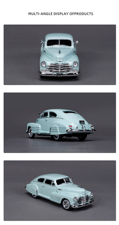 Maisto 1:24 Chevrolet Fleetline Aerosedan 1948 Carro de Liga Leve Diecasts Veículos de Brinquedo Carro Modelo em Miniatura em Escala Para Crianças