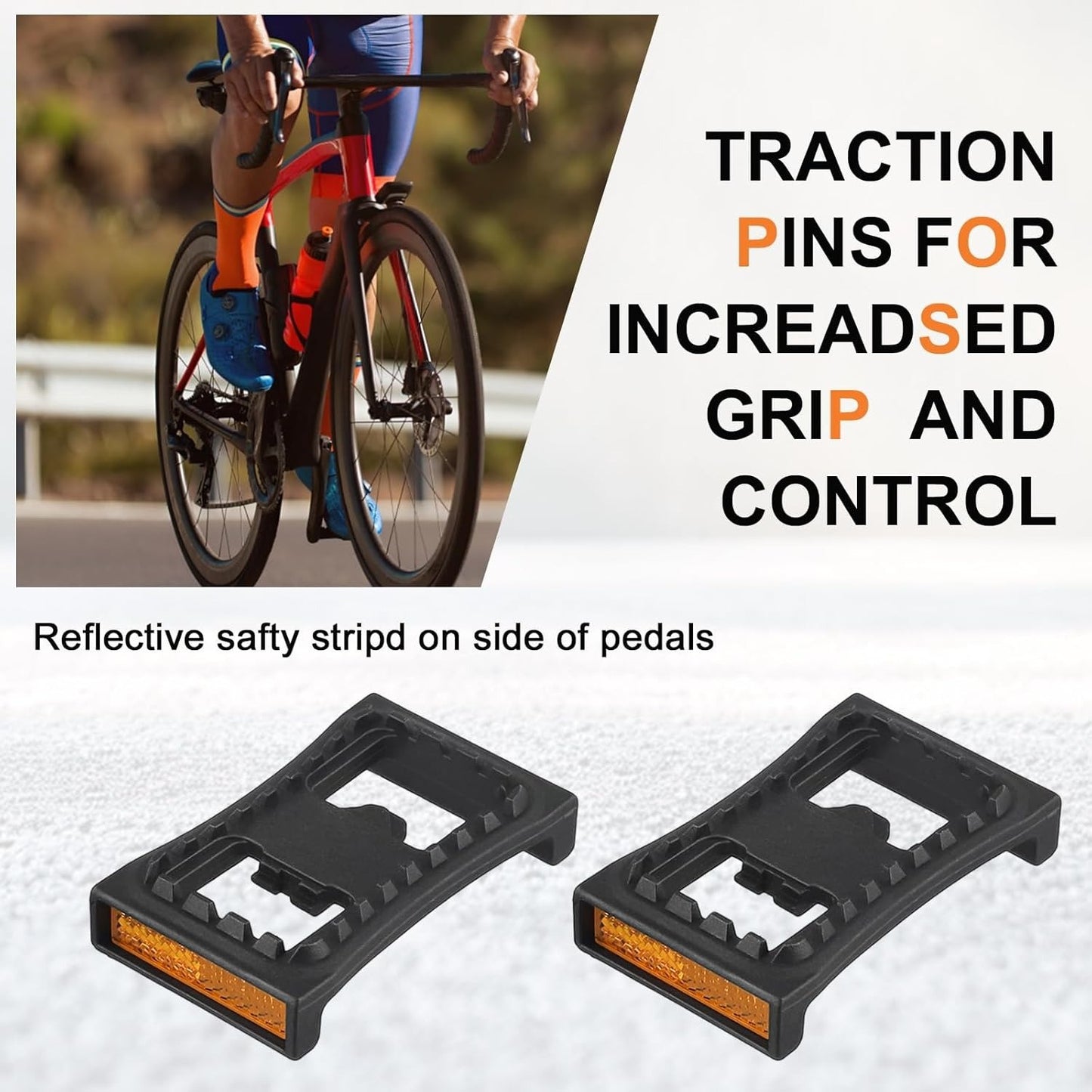 SM-PD22 SPD Cleat Flat Mountain Bike Pedal Bicycle PD-22 For M520 M540 M780 M980 M970 M770 Clipless MTB Pedals