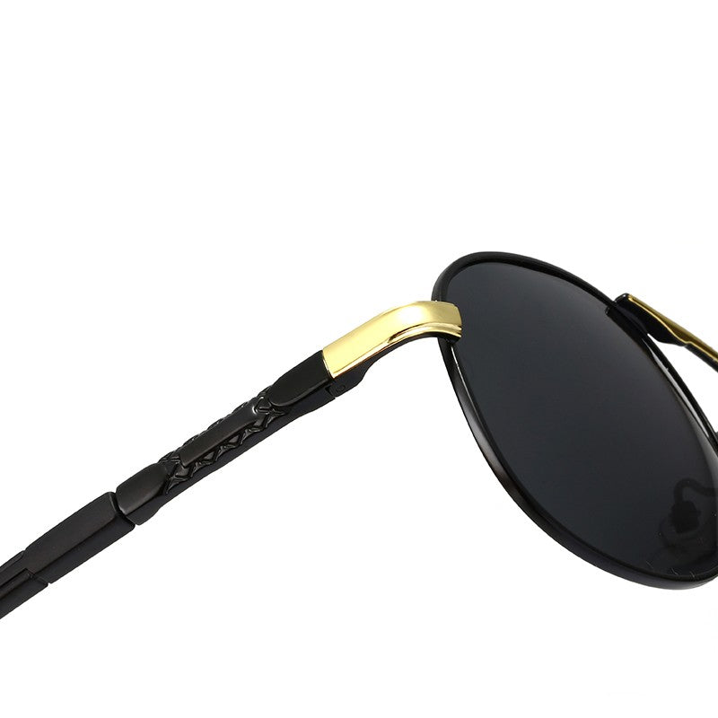 Outdoor Driving Sunglasses Mens Fashion Pilot Polarized Sun Glasses Men Women Polycarbonate Lenses 0945