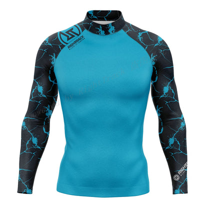RT Rashguard Camouflage Long Sleeve Surfing Shirt UV Protection Swimwear UPF Summer Lycra Sunscreen Beachwear