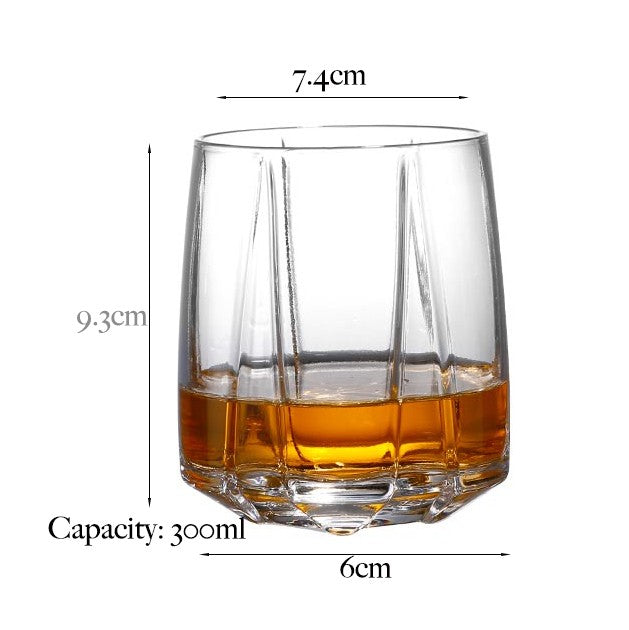 Copos de uísque, Copos de uísque escocês, Copos de uísque estilo "Old Fashioned"/ Presente perfeito para amantes de uísque escocês/ Vidraria elegante para bourbon/rum