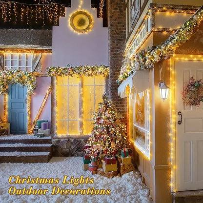 LED Christmas Lights 5/10/20M 220V Waterproof Fairy Lights Outdoor Garden Tree Home Halloween Party Holiday Decoration Lighting