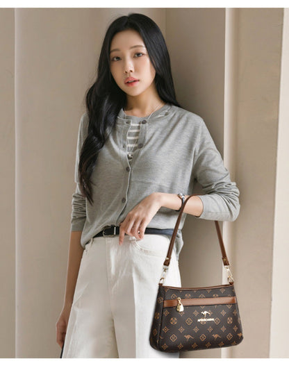 Genuine Brand Quality Soft Pu Leather Shoulder Crossbody Bag Luxury Handbags Women Bags Designer Female Messenger Bag 2026