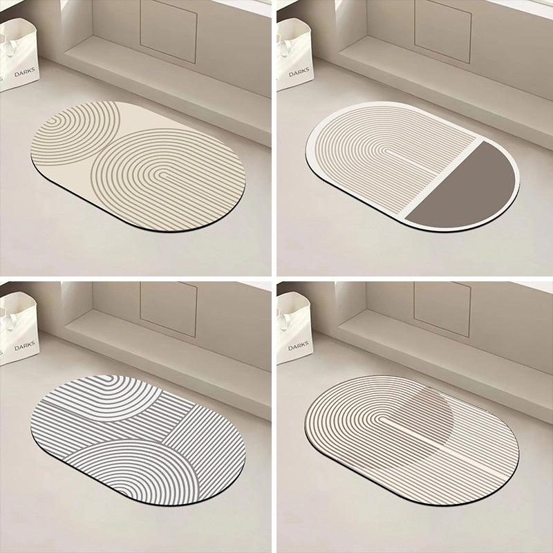 Super Absorbent Kitchen Floor Mat Long Diatomite Kitchen Rug Soft Washable Carpets Anti Slip Bathroom Entrance Doormat ????