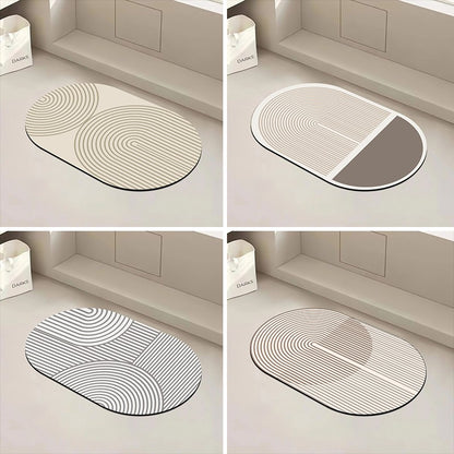 Super Absorbent Kitchen Floor Mat Long Diatomite Kitchen Rug Soft Washable Carpets Anti Slip Bathroom Entrance Doormat ????