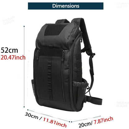 THURAM 40L Waterproof Tactical Medical Backpack First Aid Bag for Hiking Trekking Hunting Fishing Camping Outdoor Sports