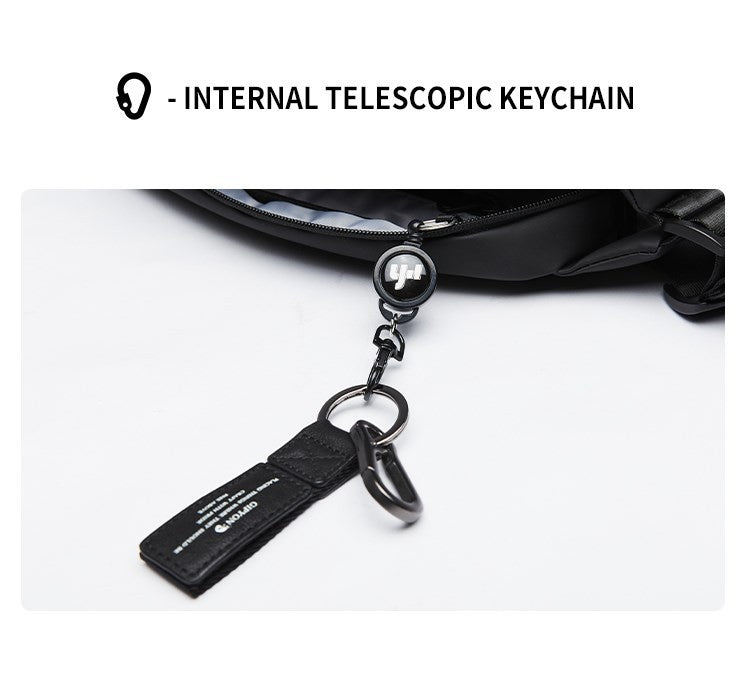 MATE ELAN Urban Business Thin Crossbody Shoulder Bag Men Fashion Waterproof Waist Fanny Pack Chest Bags Black Best iPad Bumbag