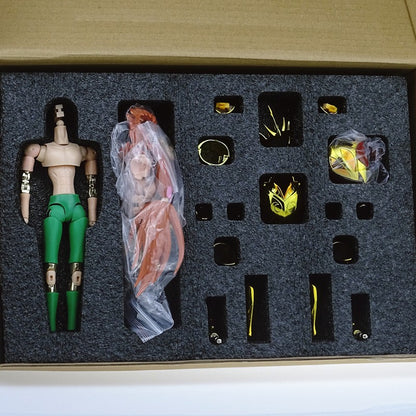 Envio 24 horas RH Omega Model Saint Seiya Cloth Myth EXM Áries Kiki Cavaleiros do Zodíaco Boneco de Ação