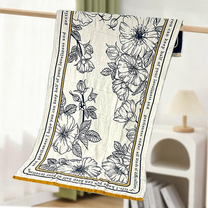 Bathroom Towel - Large Gauze Towels (75×150CM), Soft Absorbent & Lightweight, Perfect for Shower, Hotel, Sauna, Fitness