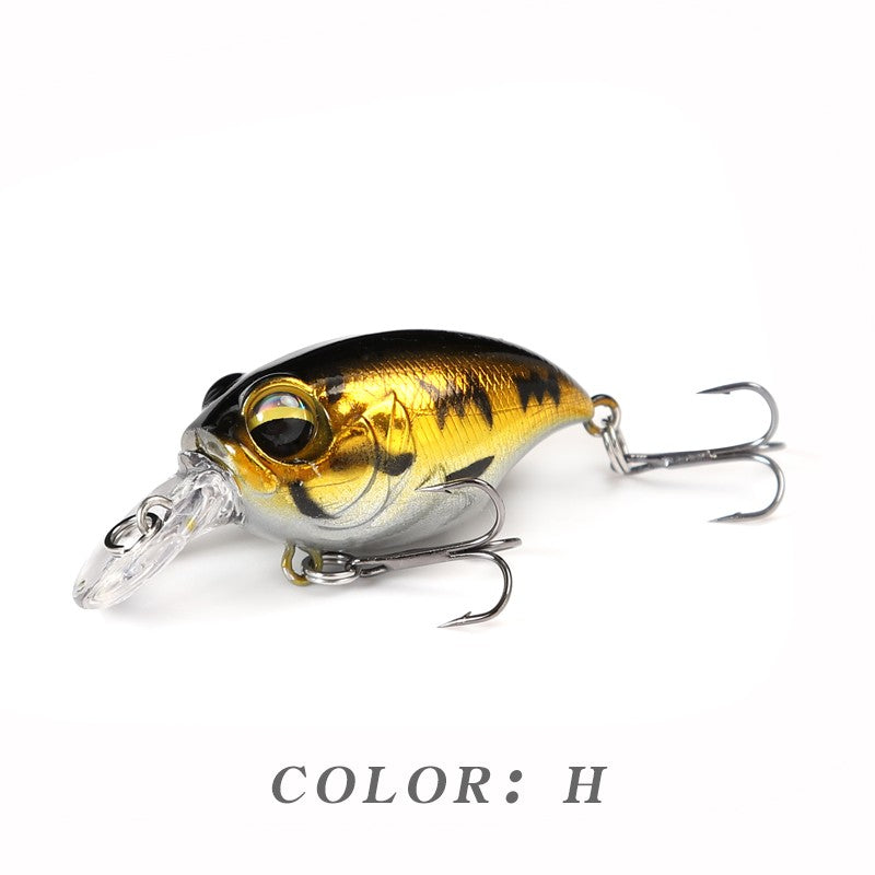 38mm 8g Topwater Mini Crankbait Fishing Lure Floating Wobbler Artificial Hard Bait for Pike Walleye Bass Plastic Swimbait Tackle