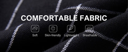 3pcs Mens Pajamas Pants with Pockets Flannel Soft Warm Plaid Pajamas Bottoms Autumn and Winter Daily Loungewear Sleepwear