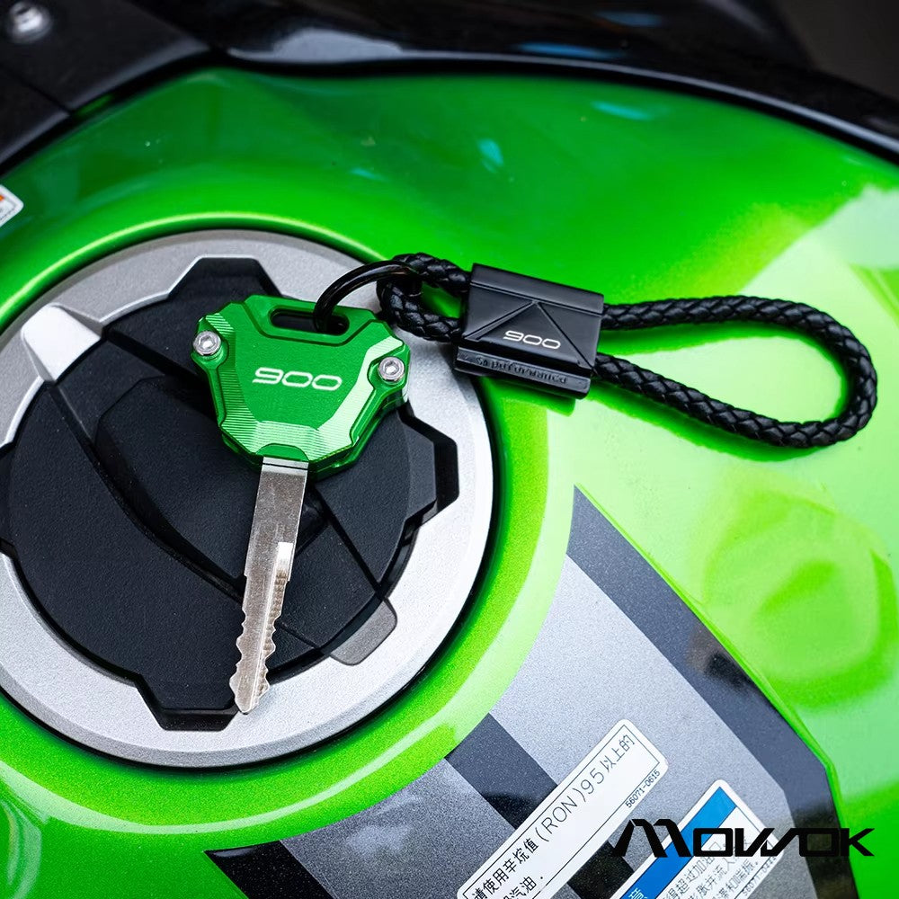 Para Kawasaki Z900 Z 900 Z900SE Z900 SE Z900RS 2017-2024 2025 Acessórios Capa da Chave da Moto Porta Chave Chaveiro