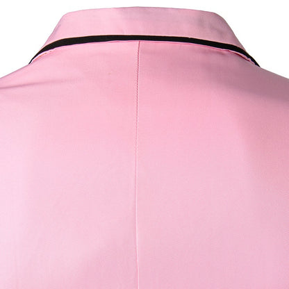 Man Party Dresses Leather Dress Coats Suits Blazer Clothing Men's Solid Color Suit Coat Mens Blazers