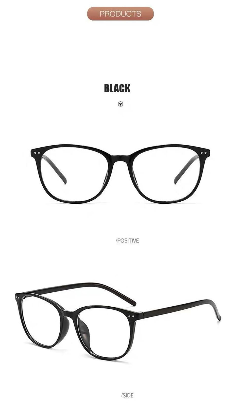 Ultralight Women&Men Reading Glasses Frame Computer Anti Blue Light Prebyopia Eyeglasses Square 0 ...+4.0 Fashion