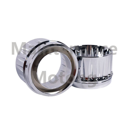 Motorcycle 4.4" Slip On Exhaust Mufflers Tips End Caps For Harley Touring CVO Street Road Electra Glide Road King FLHR 1995-up