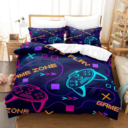 Anime Solo Leveling 3D Printed Bedding Set Comforter Duvet Cover King Queen Twin Size Birthday Gift Adult Boy Bedroom Decoration